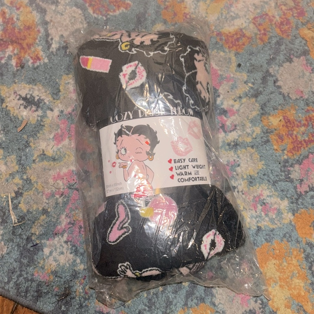 Betty boop blanket